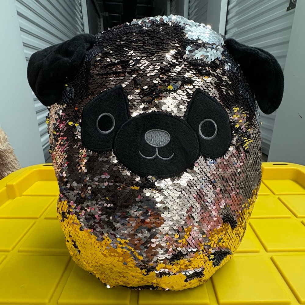Sequin Pug Squishmallow